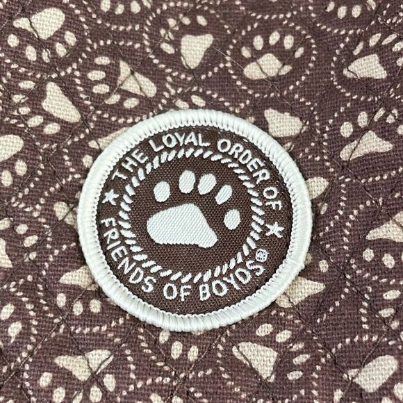 The Loyal Order Friends of Boyds Teddy Bears Collectible Backpack Purse Bag EUC - Picture 3 of 7